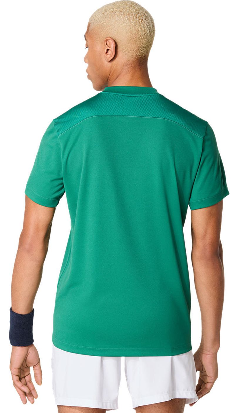 Asics Court Short Sleeve - jasper green 