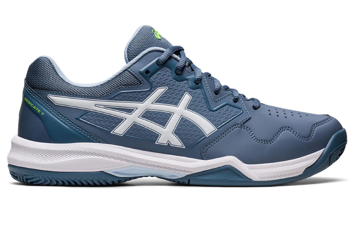 Asics Gel-Dedicate 7 Clay - steel blue/white