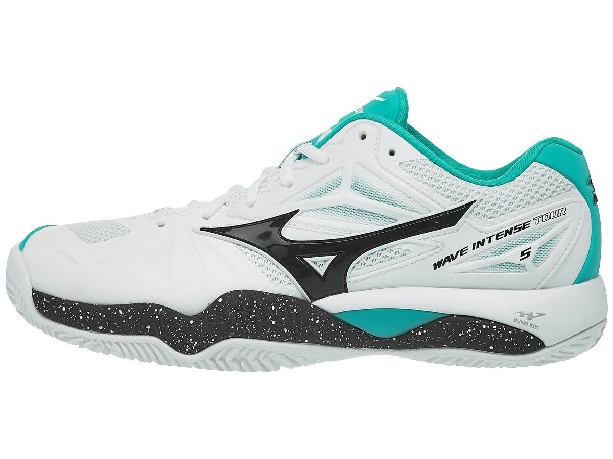 Mizuno Wave Intense Tour 5 CC - white/black/green