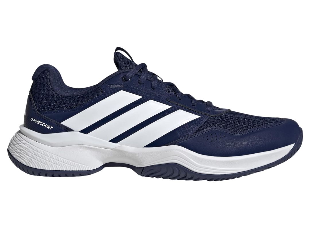 Adidas GameCourt 3 M Wide - dark blue/cloud white/core black