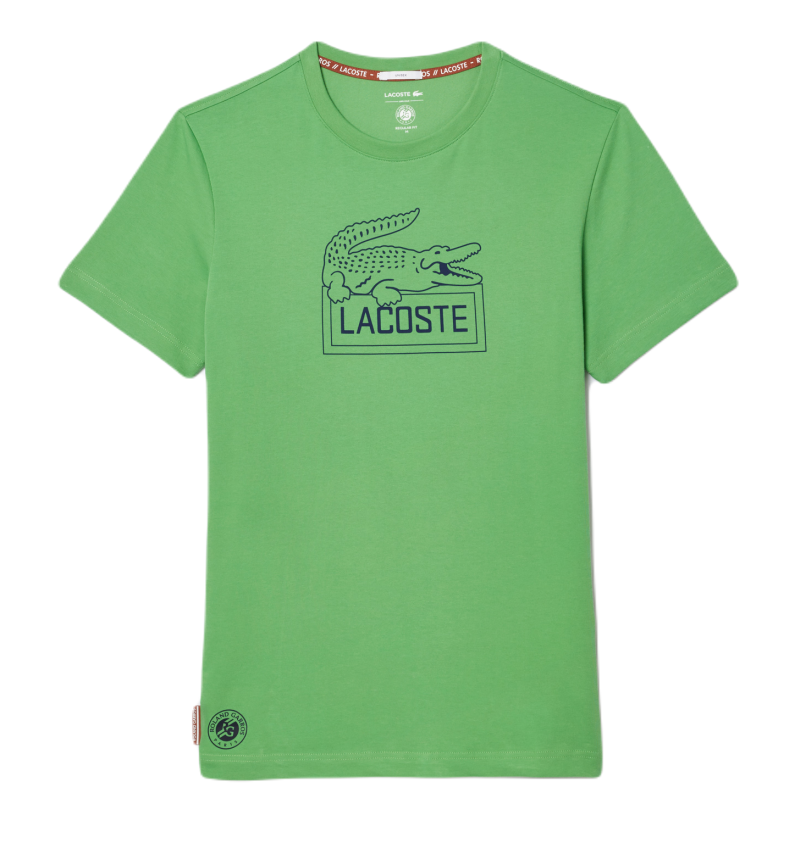 Lacoste Ultra-Dry Sport Roland Garros Edition Tennis T-Shirt