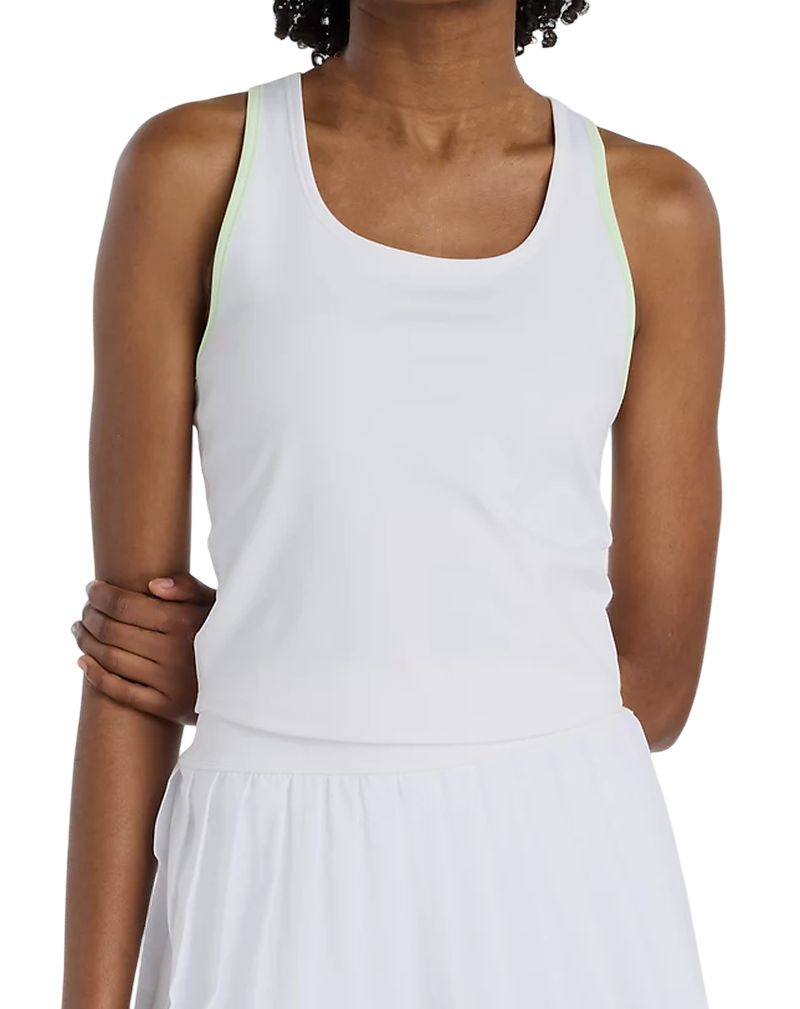 New Balance Novelty Tournament Tank - white New Balance Novelty Tournament Tank - white