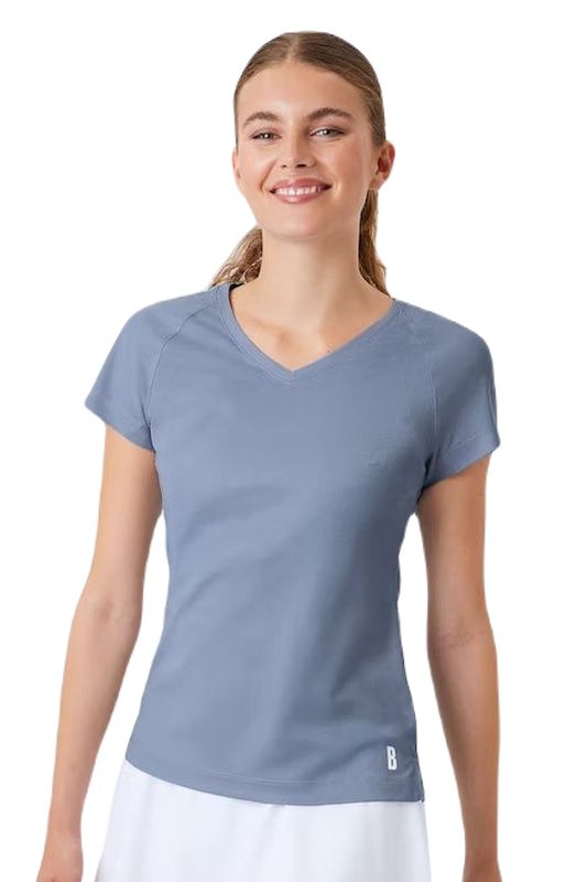 Björn Borg Ace T-shirt - dusty blue Björn Borg Ace T-shirt - dusty blue