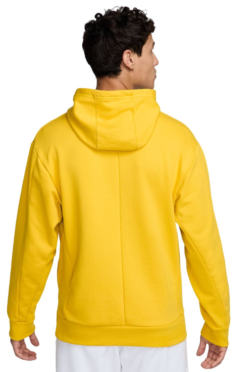 Nike Court Fleece Tennis Hoodie - vivid sulfur