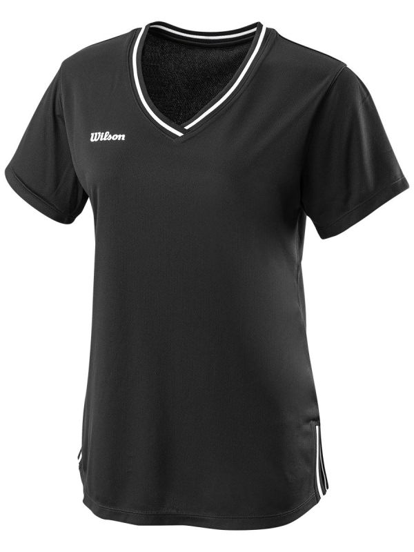 wilson-w-team-ii-v-neck-black-1 Wilson W Team II V-Neck - black