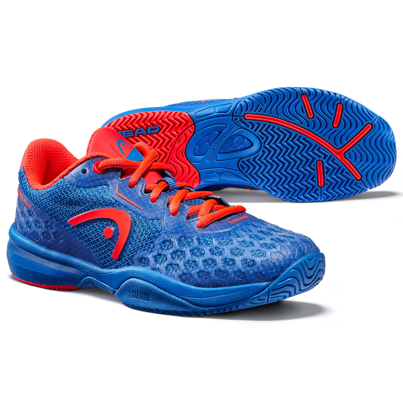 Head Revolt Pro 3.0 Junior - royal blue/neon red