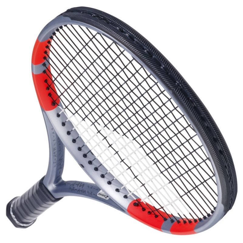 Babolat Pure Strike 98 16/19 4-gen - grey/fluo strike + string