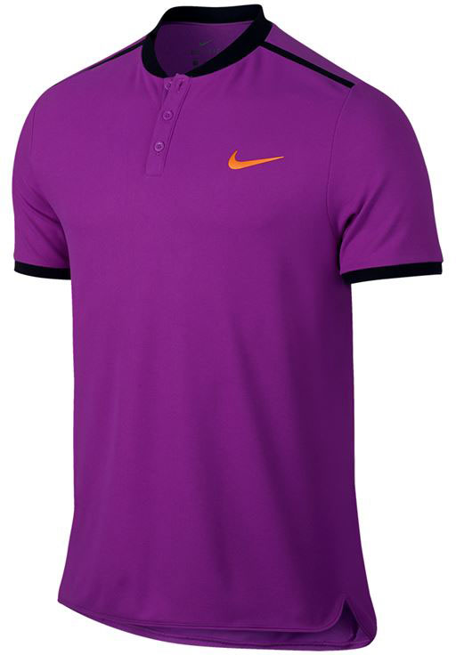 Koszulka Tenisowa Nike Court Advantage Polo Solid - vivid purple