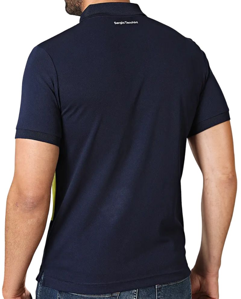 Sergio Tacchini Geometrica Polo Shirt