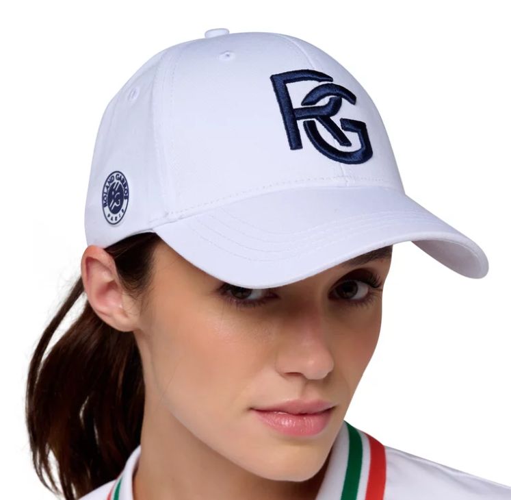 Roland Garros Logo - white