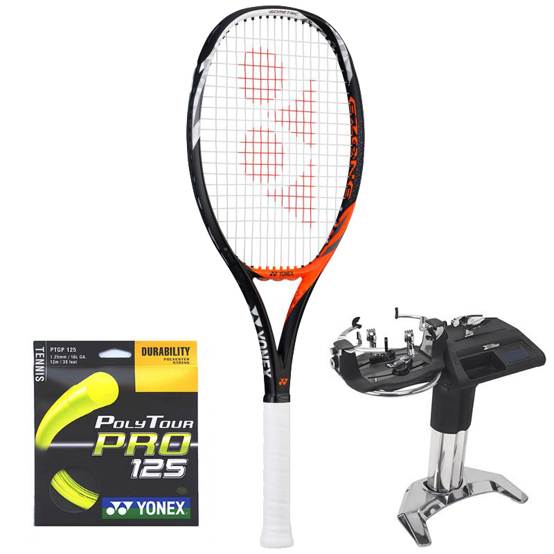 Yonex EZONE Feel Orange + naciąg + usługa serwisowa