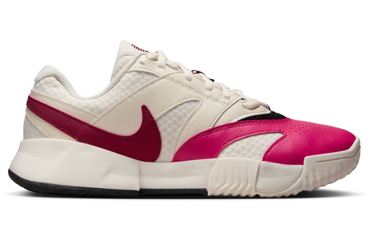 Nike Court Lite 4 Clay - pale ivory/rush pink/sail/team red