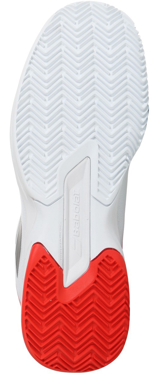 babolat-jet-clay-junior-white-5 Babolat Jet Clay Junior - white