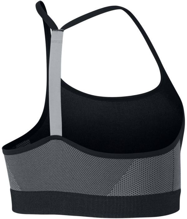  Biustonosz Dziewczęcy Nike Girls Sports Bra - black/wolf grey/wolf grey