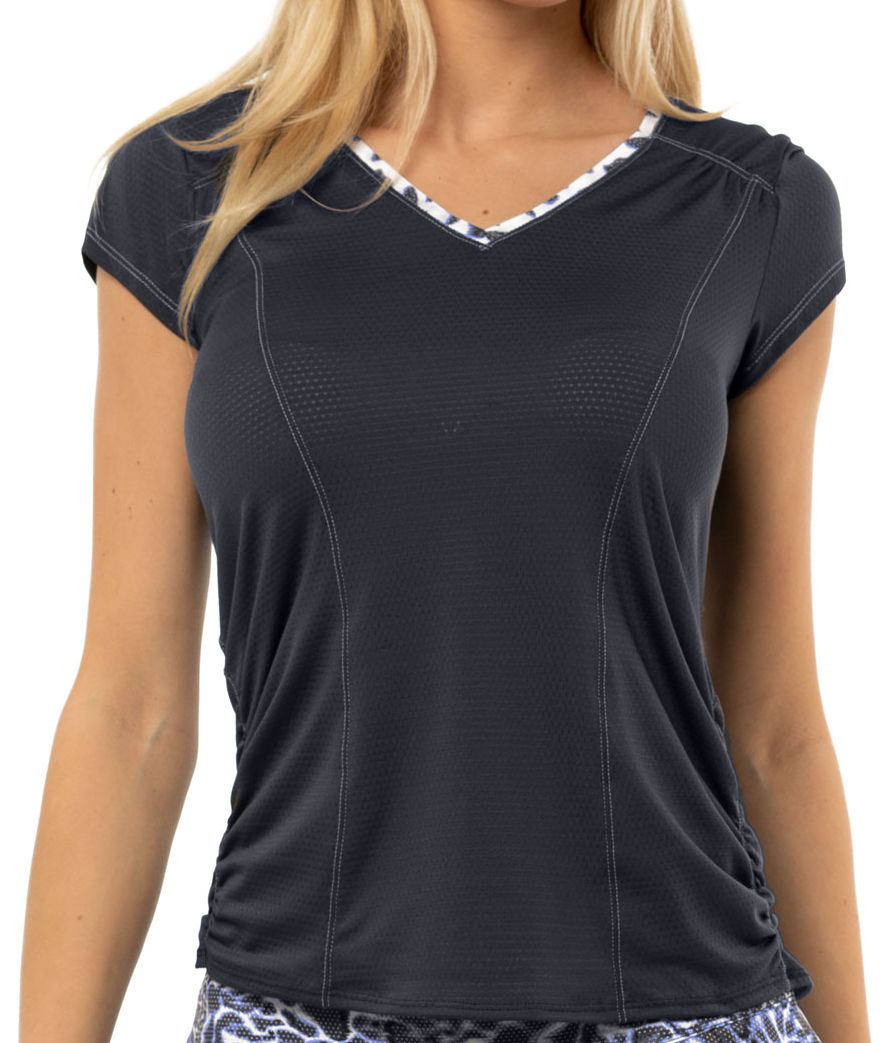Lucky in Love On The Prowl Party Animal S/S Women - charcoal