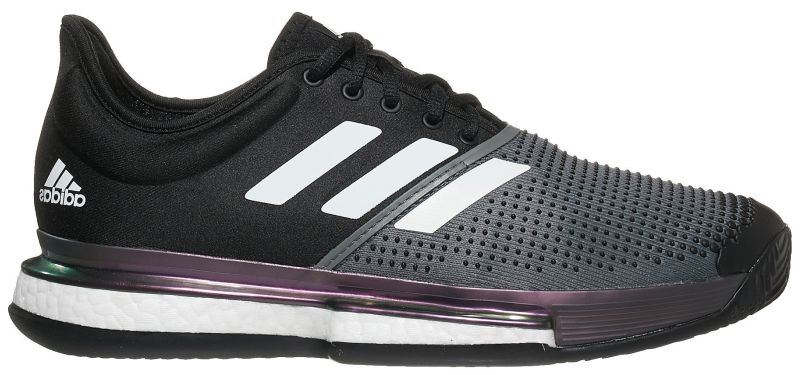 Adidas Primeblue SoleCourt M Clay - core black/cloud white/grey five
