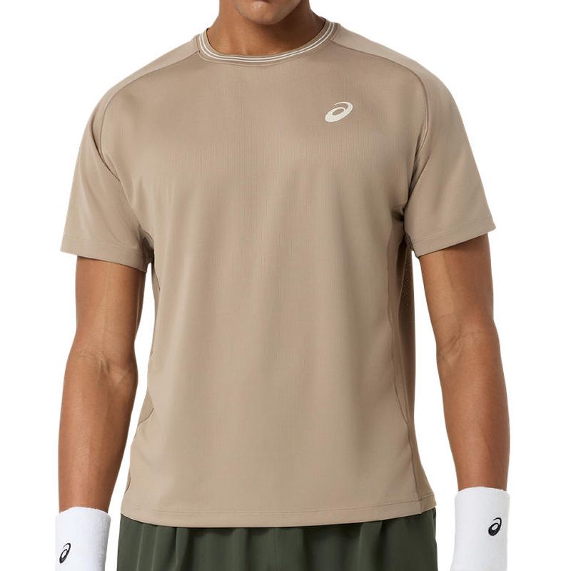 Męski T-Shirt Asics Game Short Sleeve - greige