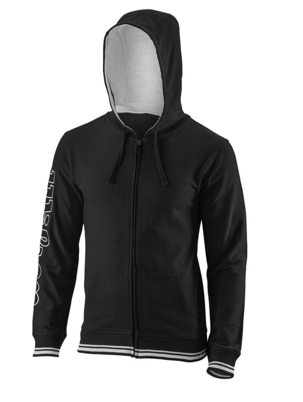 wilson-team-ii-fz-hoody-m-black-1 Wilson Team II FZ Hoody M - black