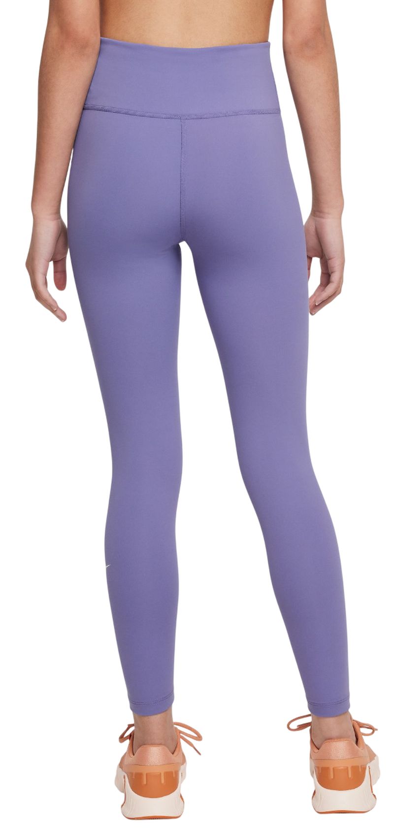 Nike Girls One Dri-FIT High-Waisted - dusty amethyst/white  Nike Girls One Dri-FIT High-Waisted - dusty amethyst/white