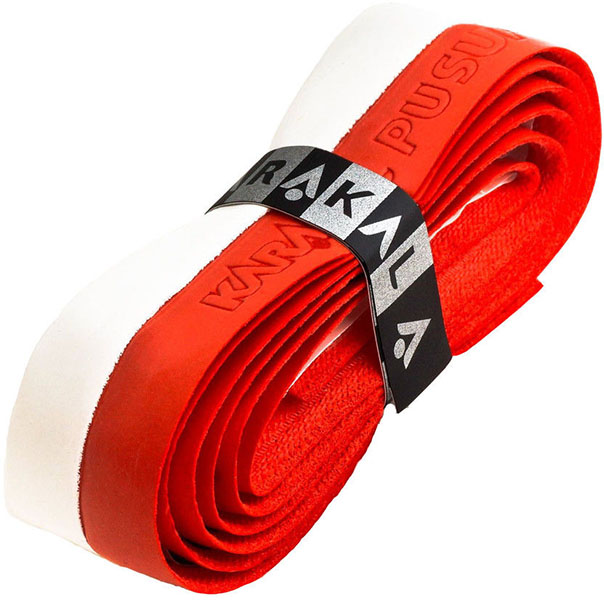 Karakal PU Super Grip Duo (1 szt.) - red/white