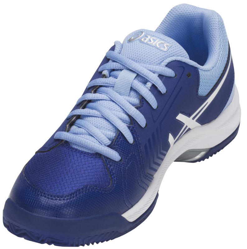 Asics Gel-Dedicate 5 Clay - monaco blue/white