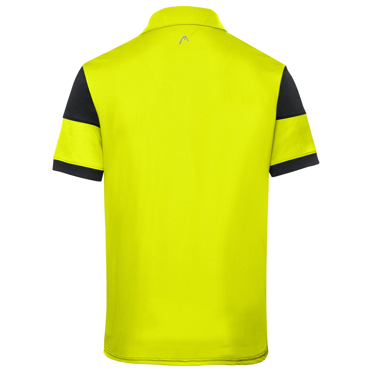 Head Ace Polo Shirt M - black/yellow