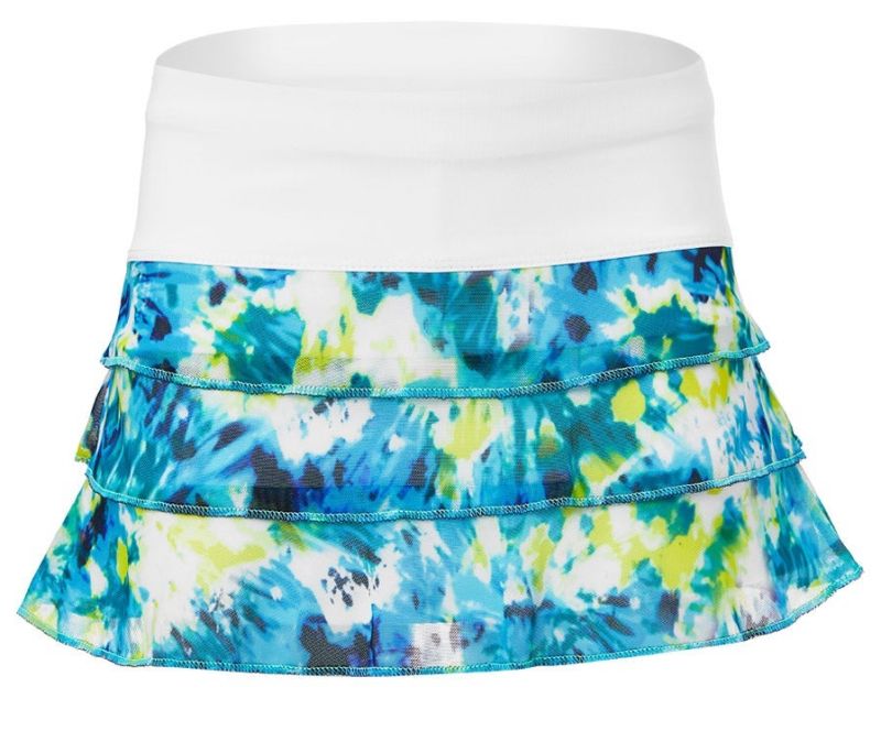Lucky in Love Girls Peace Out Mesh Skirt - opal