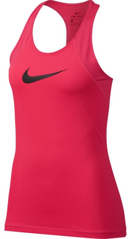 Nike Pro Tank All Over Mesh - racer pink/black