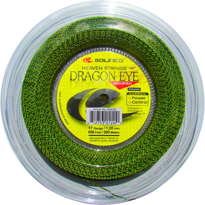 solinco-dragon-eye-200-m-yellow-black-1 Solinco Dragon Eye (200 m) - yellow/black