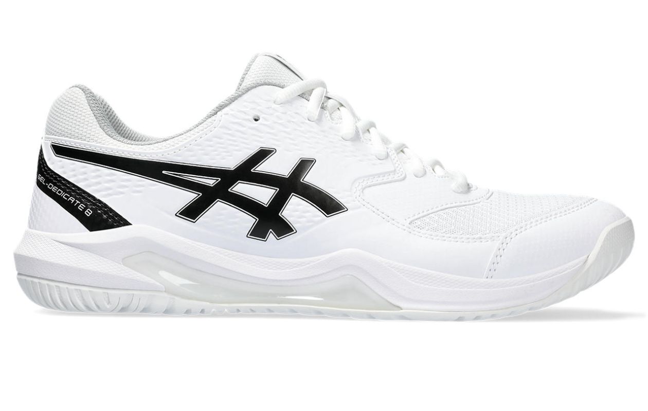 Asics Gel-Dedicate 8 - white/black