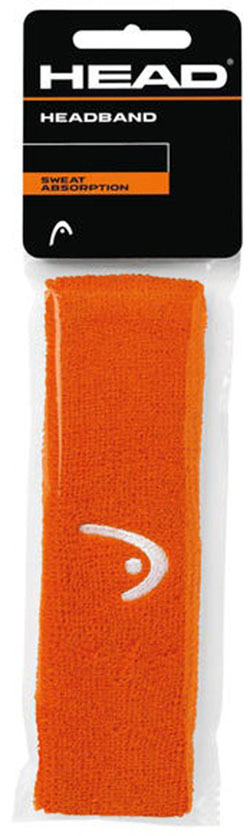 Head Headband - orange/white