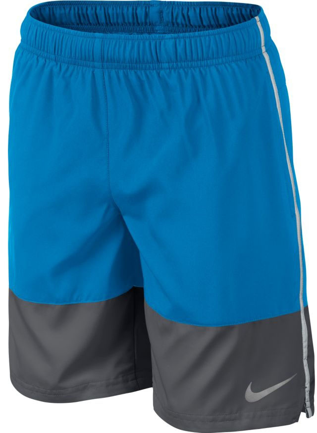 Nike Distance Short - light photo blue/dark grey/silver