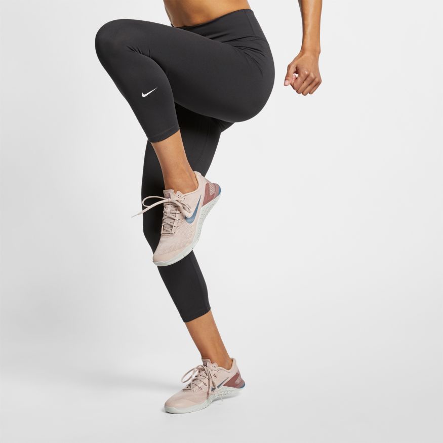 Nike One Tight Crop W - black/white