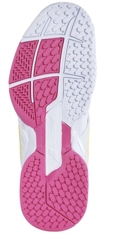 Babolat Propulse Fury All Court Women - white/sulphur spring