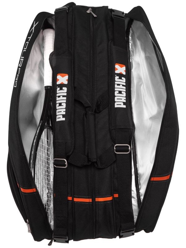 pacific-x-tour-pro-racquet-bag-2xl-plus-thermo-black-white-4 Pacific X Tour Pro Racquet Bag 2XL PLUS (Thermo) - black/white