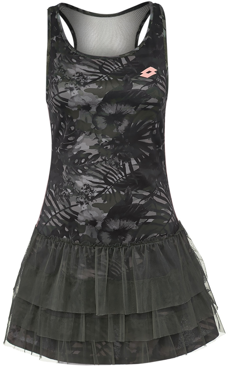  Lotto Camoflower Dress + Bra - leaf print
