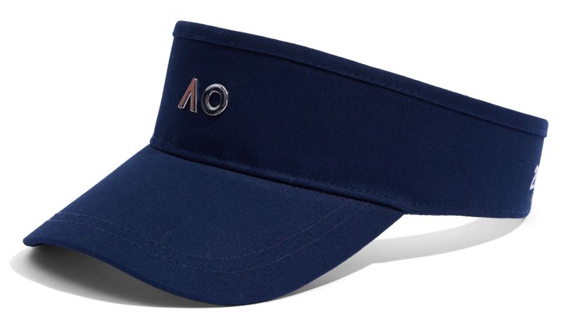 Australian Open Adults Core Visor (OSFA) - navy