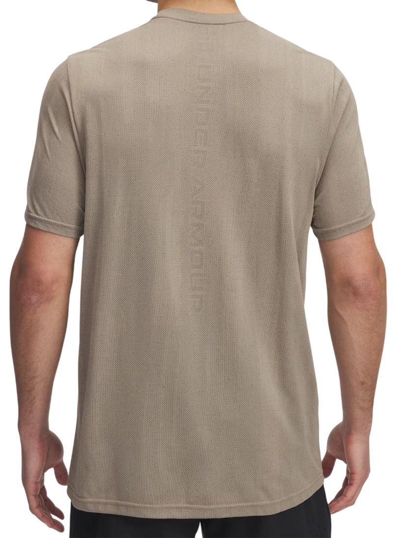 Under Armour Vanish Seamless Novelty Short Sleeve - city khaki/black 