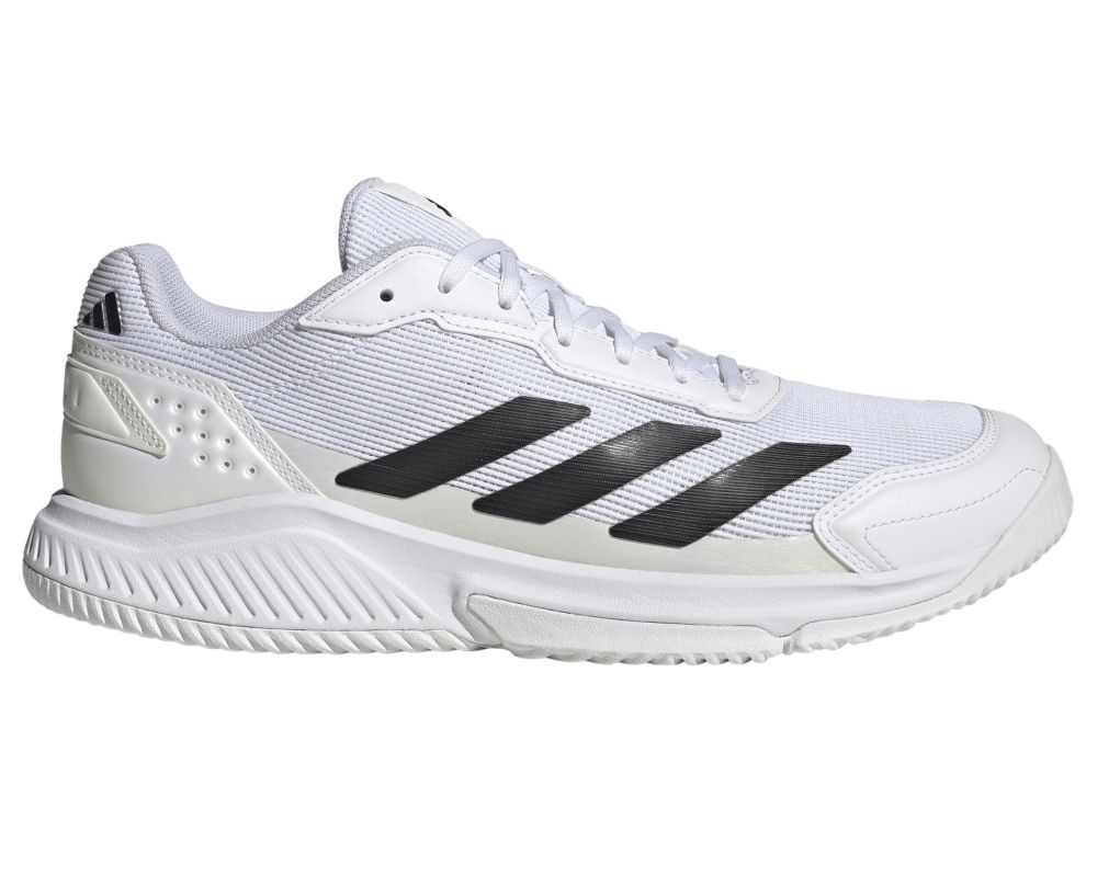 Męskie buty do padla Adidas Courtquick Padel M - footwear white/core black/footwear white