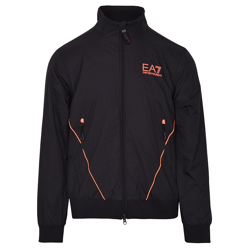 EA7 Man Woven Bomber Jacket - black