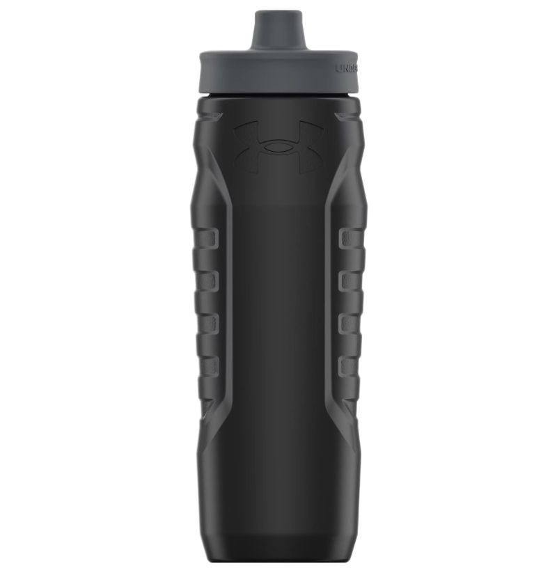 Bidon Under Armour Sideline Squeeze 950ml - black/pitch gray