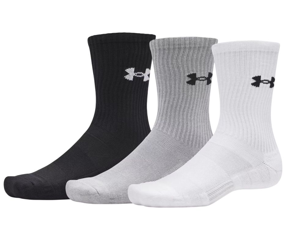 Under Armour Performance Cotton 3P - white/steel Under Armour Performance Cotton 3P - white/steel
