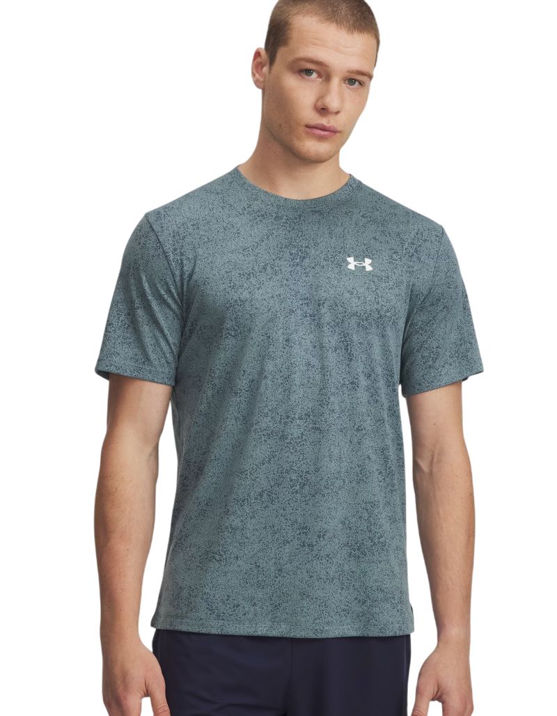 Under Armour Tech Novelty - jasper blue/white Under Armour Tech Novelty - jasper blue/white