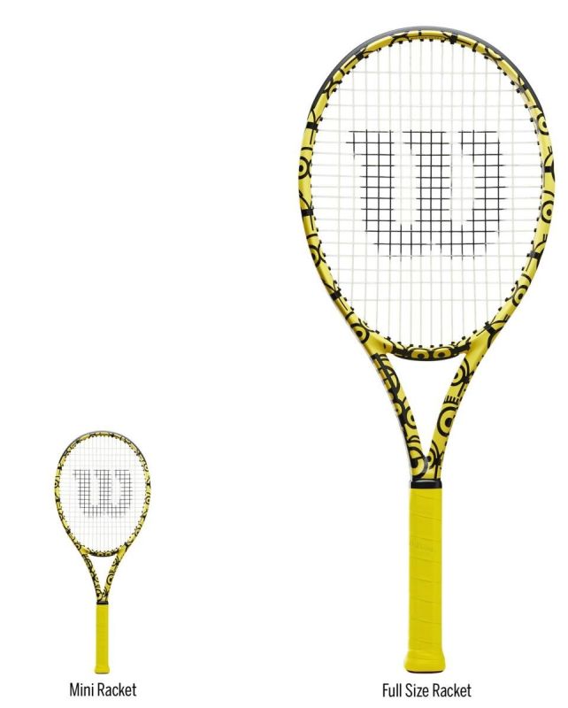 wilson-ultra-100-mini-racquet-black-yellow-1 Wilson Ultra 100 Mini Racquet - black/yellow