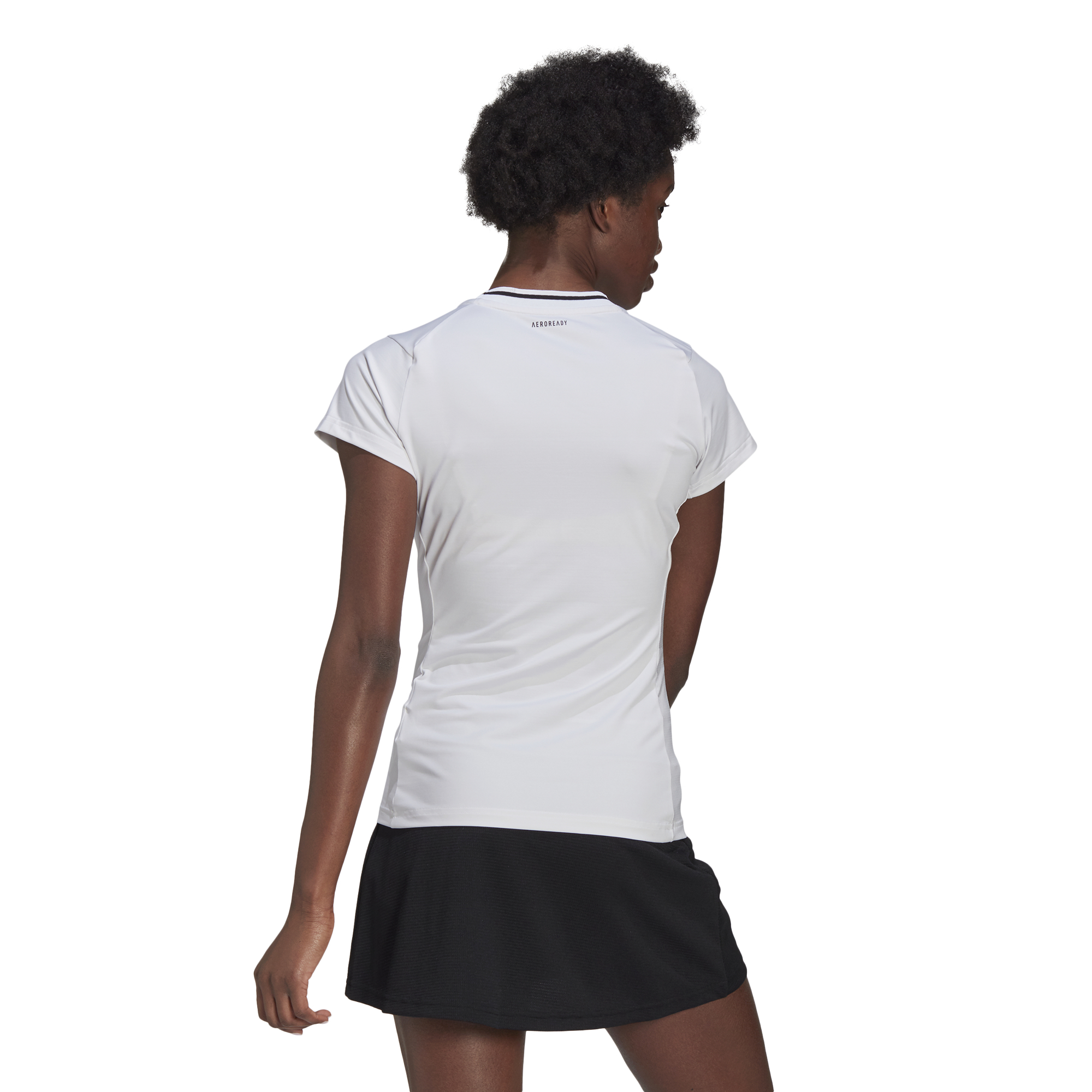 Adidas Freelift Tee W - white/black