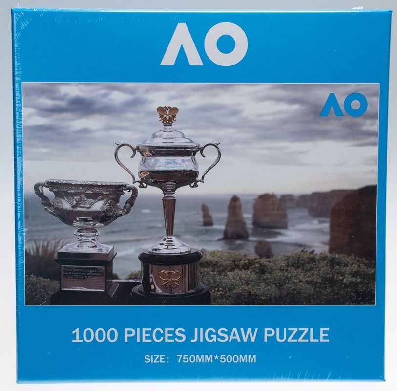 Australian Open Puzzle AO Trophies