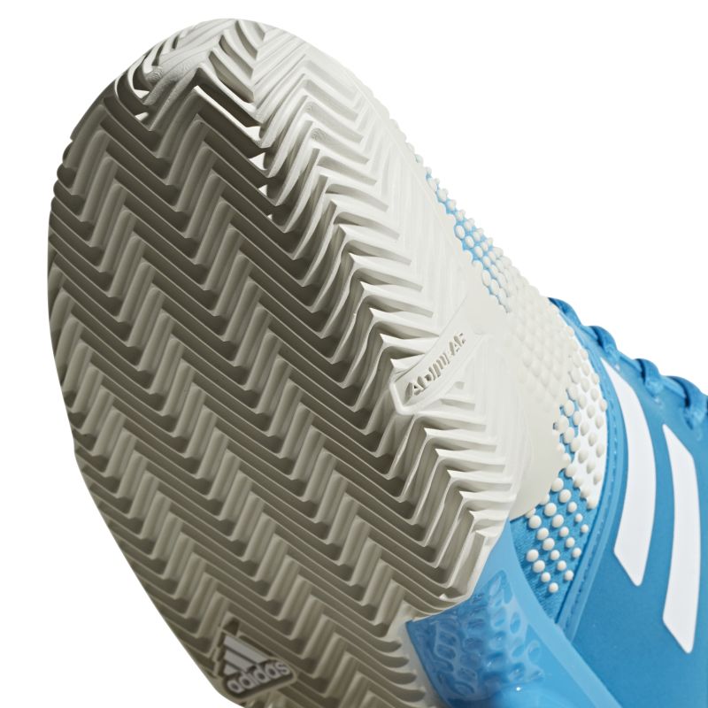 Adidas SoleCourt Boost W Clay - shock cyan/ftwr white/raw white