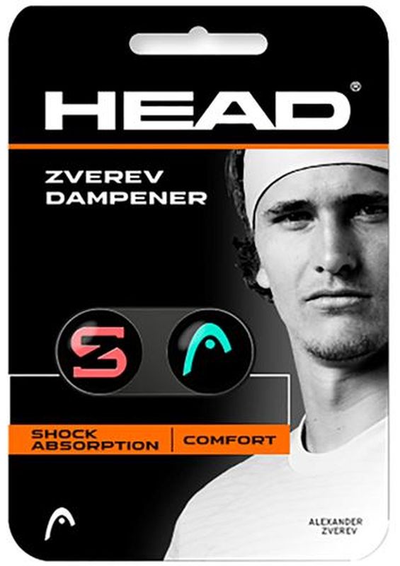 Head Zverev Dampener - teal/hot lava