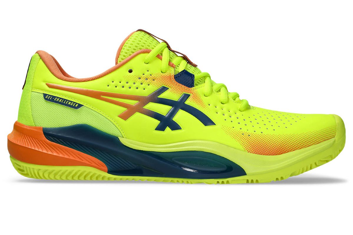 Asics Gel-Challenger 15 Padel L.E. - safety yellow/twilight blue