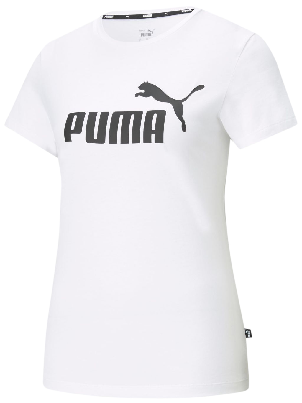 Puma ESS Logo Tee - white Puma ESS Logo Tee - white
